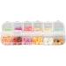 Fruit Nail Glitter Sequin Decorative 5 Boxes Fruit Nail Art Glitter for Party - Buy Online on GoSupps.com