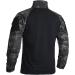 FICUHGOC Men's Military Tactical Long Sleeve Camo Combat Shirt with Zipper - Outdoor & International Shipping Available - Buy Online on GoSupps.com