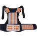 Derbut Turmaline Magnetic Posture Corrector for Back & Shoulder Pain Relief - Self-Warming Lumbar Support Belt (M Size 108 Magnets) - Buy Online on GoSupps.com