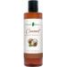 Coconut massage oil body oil for therapy - relaxing massage oil natural ingredients - jojoba sweet almond vitamin E for skin care coconut 250 ml
