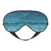 The deep Blue sea Eye mask Soft Elastic and Adjustable Nighttime Comfort Sleeping mask Suitable for Both Men and Women Black