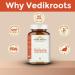 VEDIKROOTS Salacia Capsules Pure & Natural Herbal Supplement | Traditionally Used for Wellness & Balance | 60 Vegetarian Capsules - Buy Online on GoSupps.com