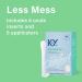 K-Y Liquibeads Vaginal Moisturizer - Silicone-Based Formula - Safe with Condoms - 6 Ovules & Applicators (Pack of 2) - 6 Count - Buy Online on GoSupps.com