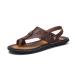CLSQLXYJZC Summer Men's Foot Correction Sandals Breathable Casual Men's Big Toe Foot Correction Sandal for Curing Hallux Valgus Plantar Fasciitis Flat Sandals (Color : Khaki Foot Length : 24cm) 24cm Khaki