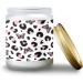 Buy Orange Lemon Scented Candles - Aromatherapy Jar Candles 7 oz | Ideal Gift Set for Women - Birthday Gifts with Leopard Print & Butterfly - Buy Online on GoSupps.com