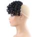 Bangs Hair Clip Curly Bangs Synthetic Hair Clip in Bangs Hair Extension Curly Hair Bangs Clip for fashion black Women Bangs Clip in Hair #1 - Buy Online on GoSupps.com