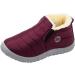 RYTEJFES Women's Winter Ankle Boots - Stylish Lined Outdoor Shoes for Snow | Warm & Comfortable | Size 37 EU - Red - Buy Online on GoSupps.com