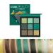 Buy Long-Lasting 9 Color Green Eyeshadow Palette | Professional Highly Pigmented Matte Pearl Gloss Metallic & Sequin Finish - Buy Online on GoSupps.com