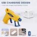 QUIWELL Cordless Hot Glue Gun Kit with 30 Glue Sticks - USB Rechargeable & Auto Shut Off for Quick Repairs and DIY Crafts - Buy Online on GoSupps.com
