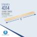 Dynarex Tongue Depressors Sterile 6 Senior-Sized Length Made from Beige Birch Wood Comes in Peel-Down Patches 1 Box of 100 100 Count (Pack of 1) Senior - Buy Online on GoSupps.com