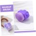 HONMEET Plastic Cosmetics Brush Blush Brush for Cheeks Brush for Makeup Artificial Fiber Purple Brush - Buy Online on GoSupps.com