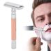 Buy Double Edge Safety Razor | Manual Non-Slip Long Handle for Men | Perfect for Home & Travel - International Shipping - Buy Online on GoSupps.com