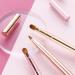 Buy 2 Pcs Dual End Lip Brush Set - Multifunctional Makeup Brush Applicators for Lipstick Concealer & Eyeshadow - Rose Gold & Pink - International Shipping Available - Buy Online on GoSupps.com