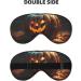 SSIMOO Fall Pumpkin Sleep Mask | Adjustable & Breathable Eye Mask for Comfortable Sleep | Fashionable Sleep Accessory - Buy Online on GoSupps.com