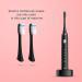 BTFO 2 Pcs Electric Toothbrush Heads for BTFO 1741-01 - Black - Buy Online on GoSupps.com