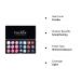 Everfavor 21 Color Shimmer Eyeshadow Palette with Galaxy Colors - Buy Online on GoSupps.com