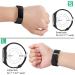 Wepro Waterproof Bands for Fitbit Charge 4/3/3 SE - Black Small 5.5-7.1 - Buy Online on GoSupps.com