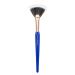 Bdellium Tools Professional Makeup Brush - Golden Triangle 925 Duo Fibre Fan | Vegan Soft Synthetic Fibers | Lightweight Application & Highlighting (Blue 1pc - Buy Online on GoSupps.com