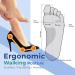Ergoic Anti-Bale Hornness Socks - Orthopedic Compression Stockings for Relief from Bunion Pain - 10 Pack Black & Skin - Buy Online on GoSupps.com