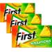 First Sensations Tropical Fruit Flavored Chewing Gum 27 Gramm x 3 Pieces