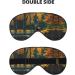 Deer Bear Moose Print Unisex Eye Mask | Soft Light-Blocking Sleeping Mask for Comfortable Sleep - Buy Online on GoSupps.com