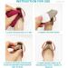4 Pairs Suede Heel Grips Liners - Prevent Heel Slipping and Rubbing - Self-Adhesive Inserts for Men and Women - Buy Online on GoSupps.com