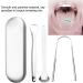 Stainless Steel Tongue Scraper Set for Adults | Fresh Breath & Dental Health | Bad Breath Treatment - 3-Piece Open-Hole Spoon Design - Buy Online on GoSupps.com