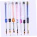minkissy Dual Brush Pens Gel Nail Brush Flat Brush Pen Nail Brush Pen Purple Manicure Builder medium Purple - Buy Online on GoSupps.com