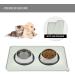 Reopet Waterproof Silicone Feed Mats for Pets - Elevated Edges Dog & Cat Mats - 53 x 37 cm (1-Pack) - Perfect for Mess-Free Feeding - Buy Online on GoSupps.com