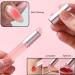 3 Pack Silicone Lip Brush Applicator Reusable Nail Art Smudge Brushes for Chrome Powder Lip Mask Ombre Gel Lipstick & Eyeshadow | Makeup Tools for Women - Buy Online on GoSupps.com
