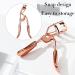 Portable Eyelash Curler with 6 Silicone Refill Pads - Professional Makeup Tool for Perfect Lashes | Buy Now - Buy Online on GoSupps.com
