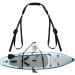 ZipSeven SUP Shoulder Carrier Strap Soft Kayak Storage Sling Adjustable Length with Metal Accessories for Canoe Paddle Board Carrying