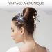 Lurrose 3-Piece Chinese Hairstick Set | Pearl Hairpins & Floral Hair Combs | Japanese Wedding Accessories - Buy Online on GoSupps.com