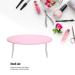 Nail Art Hand Cushion - Microfiber PU Leather Washable for Nail Salon (Pink) | International Shipping - Buy Online on GoSupps.com
