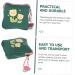 Bestonzon 2 PCS Napkin Storage Bag & Maxi Pad Organizer for Women - Cute Handbag Inserts 15.5x15.5cm - Buy Online on GoSupps.com