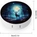 Portable Moonlight Deer Contact Lens Case - Travel-Friendly Storage Box for Easy Lens Care - Buy Online on GoSupps.com