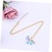 CALLARON Necklaces Cartoon Necklace Womens Rainbow Necklace Unicorn Shape Necklace Modeling Pendant Miss - Buy Online on GoSupps.com