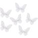 10pcs Butterfly Hair Clips White Embroidery Lace Hair Bobby Pins Barrettes Hair Accessory Alligator Clips for Women Girls Teens - Buy Online on GoSupps.com
