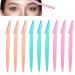 9 pieces of eyebrow razors eyebrow razors women men facial razor beauty eyebrow eyebrows razors trimmer facial razor women for women.Multiculor 9 pieces (1 Pack)