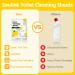 Soulink Toilet Cleaning Sheets - Eco-Friendly Liquidless Strips 80 Cleans Plastic-Free Lemon Scent - International Shipping Available - Buy Online on GoSupps.com