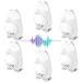 HOMEELF Ultrasonic Pest Repeller, 6 Packs Rodent Repellent Electronic Pest Control, Pest Repellent Plug in for Rodents, Rat, Mice, Roach, Spider, Insects