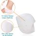 2 Pairs Gel Heel Socks - Silicone Heel Pads for Plantar Fasciitis & Pain Relief Comfort for Crack Heels & Painful Feet - Buy Online on GoSupps.com