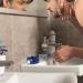 Linkidea Ceramic Shaving Soap Bowl - Non-Slip Handle, Wide Mouth, Large Capacity - Royalblue - Buy Online on GoSupps.com