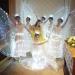 LED Isis Wings Glow Costume | Large Belly Dance Wings with Sticks | Carnival Halloween Performance Clothing (White) - Buy Online on GoSupps.com