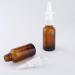 10 Pack Empty 30ml Glass Nasal Spray Bottles with Finger Atomizer - Brown Nasal Atomizer Vaporizers for Travel & Home Use - Buy Online on GoSupps.com