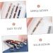 Healeved 3 Eyebrow Pen Makeup Tool Crystal Aluminum Alloy Brow Pencil Eyebrow Kit Golden - Buy Online on GoSupps.com