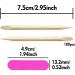 SZITW 100-Piece Multifunctional Nail Stick Set - Double Sided Wooden Cuticle Pusher Tool Durable and Convenient Ideal for Manicure and Pedicure at Home or Salon - Buy Online on GoSupps.com