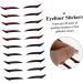 FOMIYES 20 Pairs Eyeshadow Stickers Double Sided Tape Adhesive Eyeliner Stickers Eye Skin Sticker Applique 1 count (Pack of 1) Assorted Color - Buy Online on GoSupps.com
