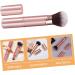 MAGICLULU Double-ended Makeup Brush Face Brush Blusher Brush Powder Applicator Loose Powder Brush Blush Brush Women Makeup Tool Travel Plaster Brush Plastic Rose Gold - Buy Online on GoSupps.com
