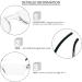 Kokobin Frameworkless Reading Glasses - Anti Blue Light Visual Aid (4 St ck +3.0 Dioptrien) for Men & Women - International Shipping Available - Buy Online on GoSupps.com